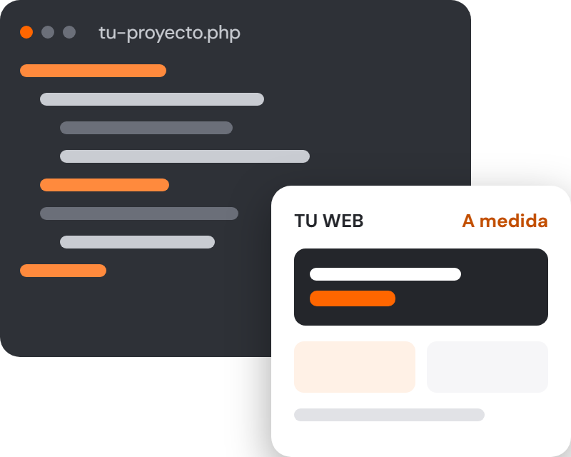 Desarrollo web a medida: el código y la web que sale de él